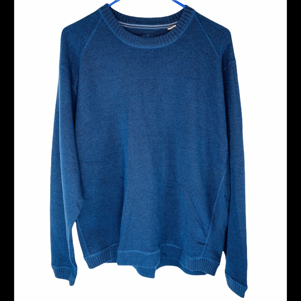 Tommy Bahama Men’s XL Long Sleeve Sweater Blue - Picture 1 of 9